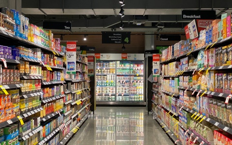 Supermarkt als Symbolbild für Mehrwertsteuersenkung