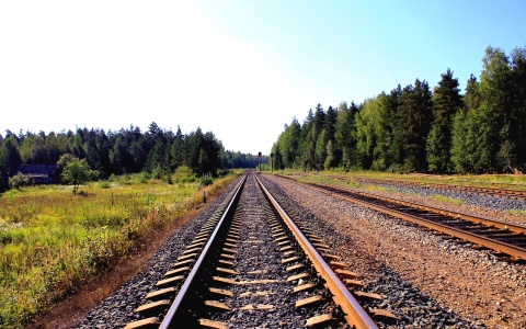 Schienen als Symbolbild für Streik bei den Eisenbahnern