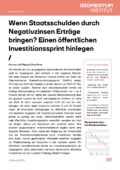 Gewinne mit neuen Staatsschulden? Öffentlichen Investitionssprint hinlegen