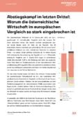 Abstiegskampf: Warum der Wirtschaftseinbruch in Österreich im europäischen Vergleich so stark war