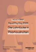 Equal Pay Day 2025: Lohnlücke in Paarhaushalten
