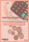 Budget: Sparen zur falschen Zeit am falschen Ort